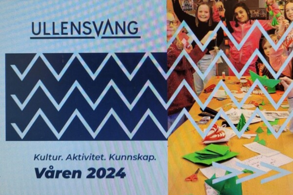Foto av brosjyra Kulturprogram våren 2024